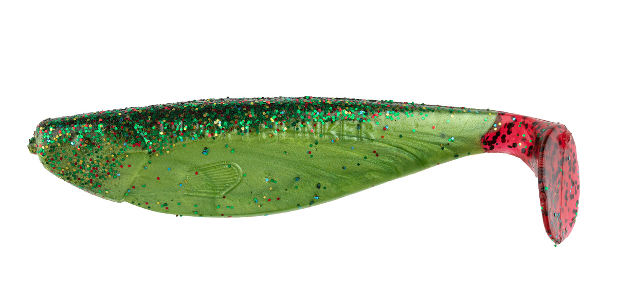 ProfiBlinker Attractor Größe K 18,5cm Raubfisch-Grün / 20er Pack 