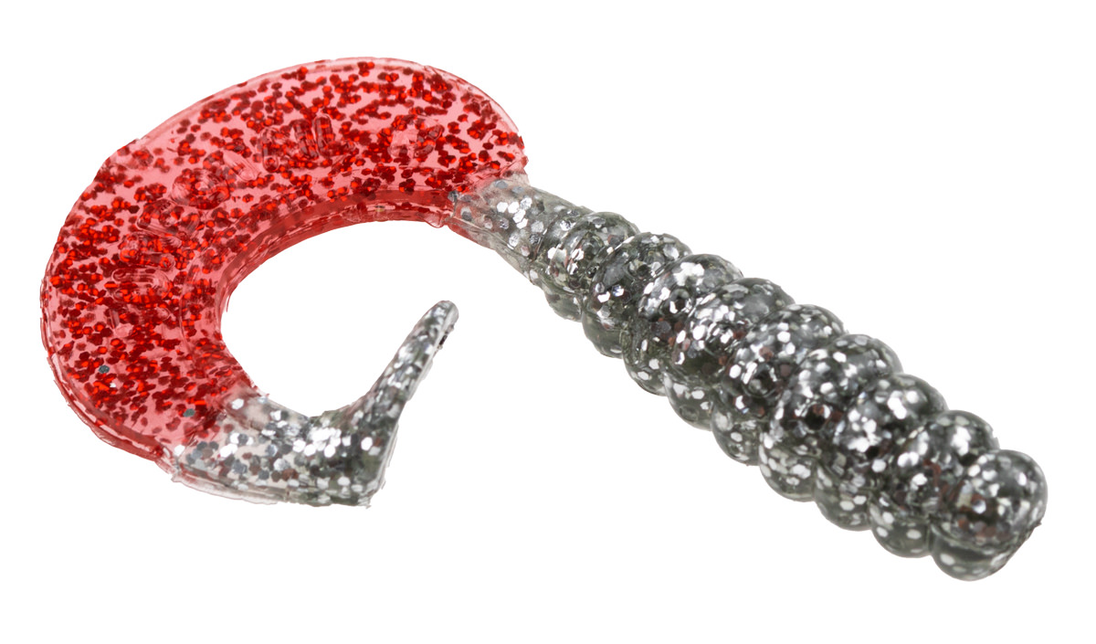 ProfiBlinker Turbotail Größe A/0 3cm Rauch / Silber-Metallic / 10er Pack 