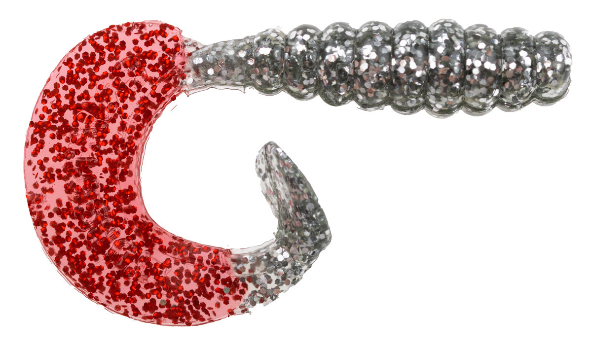 ProfiBlinker Turbotail Größe A/0 3cm Rauch / Silber-Metallic / 10er Pack 