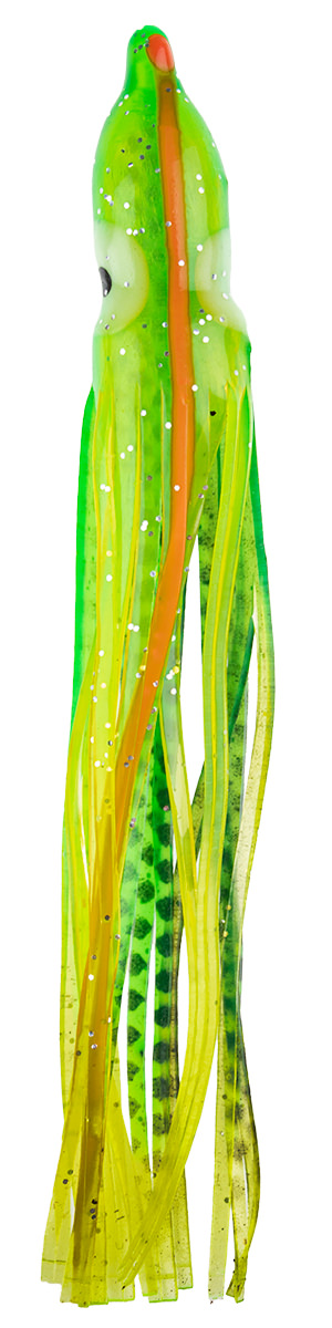 ProfiBlinker Octopus Größe 10cm feuer-gelb / 5er Pack 