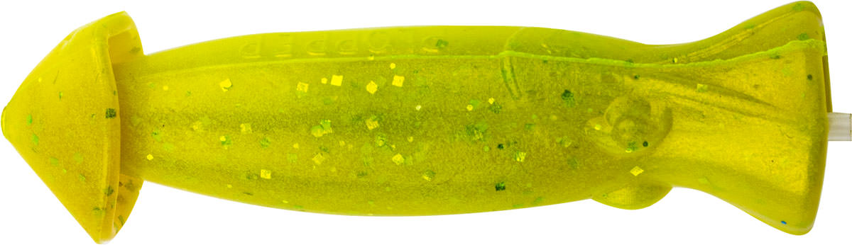 ProfiBlinker Plopper Größe 7cm Fluo-Grün / Grün-Metallic / 2er Pack 