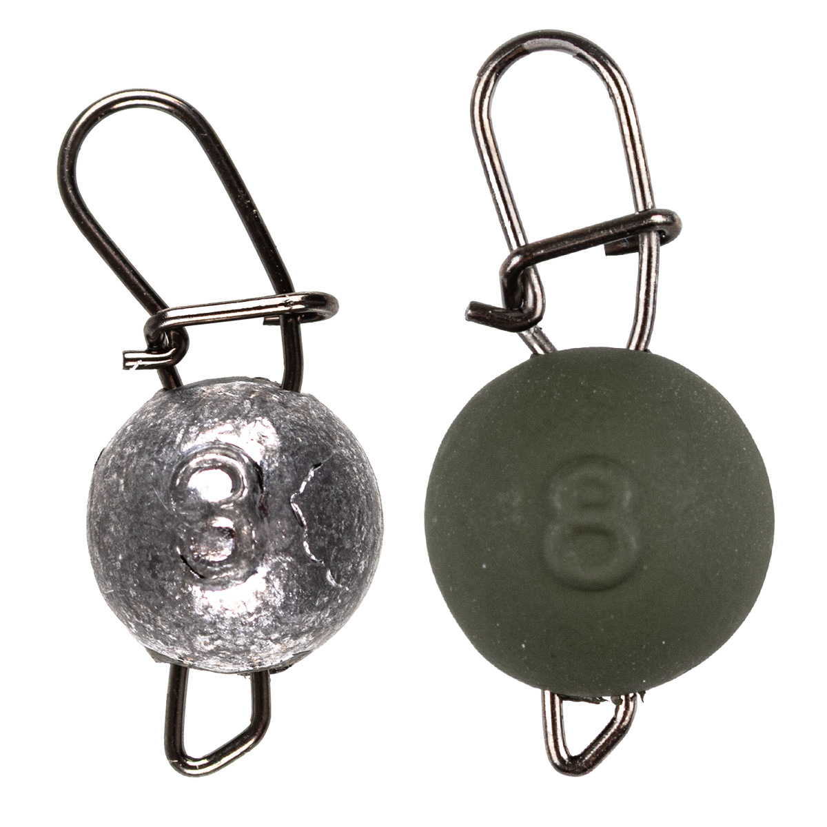 ProfiBllinker Fastlock Cheburashka Snap mit Gewicht in olivgrün oder silber 