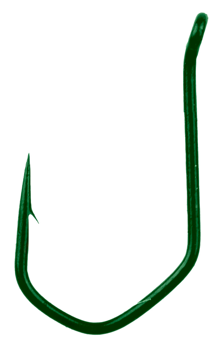 ProfiBlinker Winkel-Haken mit Micro-Öhr Grün / Größe 14 / 10er Pack 