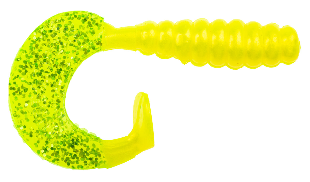 ProfiBlinker Turbotail Größe A/0 3cm Fluo-Grün / Grün-Metallic / 1000er Pack 