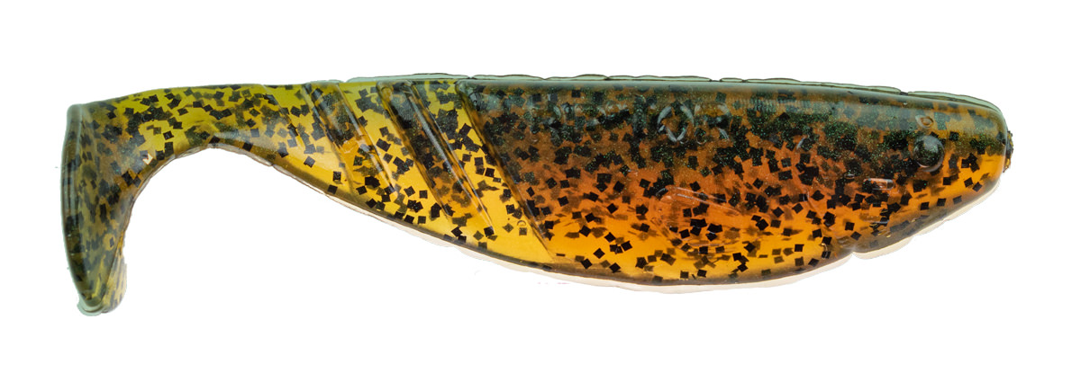 ProfiBlinker Riptor Größe E 10cm Kaulbarsch / Glanz-Effekt / 4er Pack 