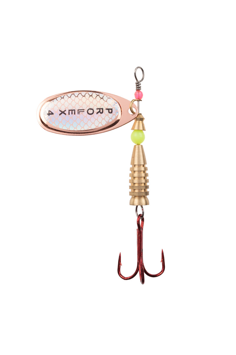 ProfiBlinker Prollex-French Style Weitwurf Spinner / Kupfer-Silber / Größe 1 / 4g 