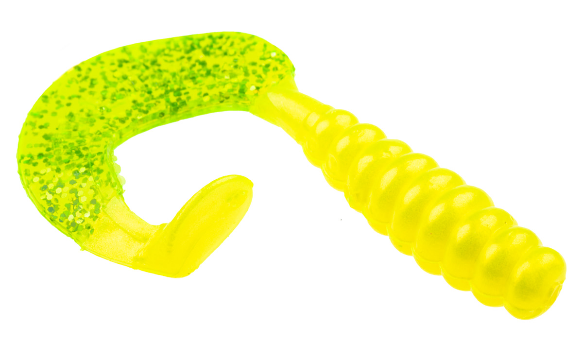 ProfiBlinker Turbotail Größe A/0 3cm Fluo-Grün / Grün-Metallic / 1000er Pack 