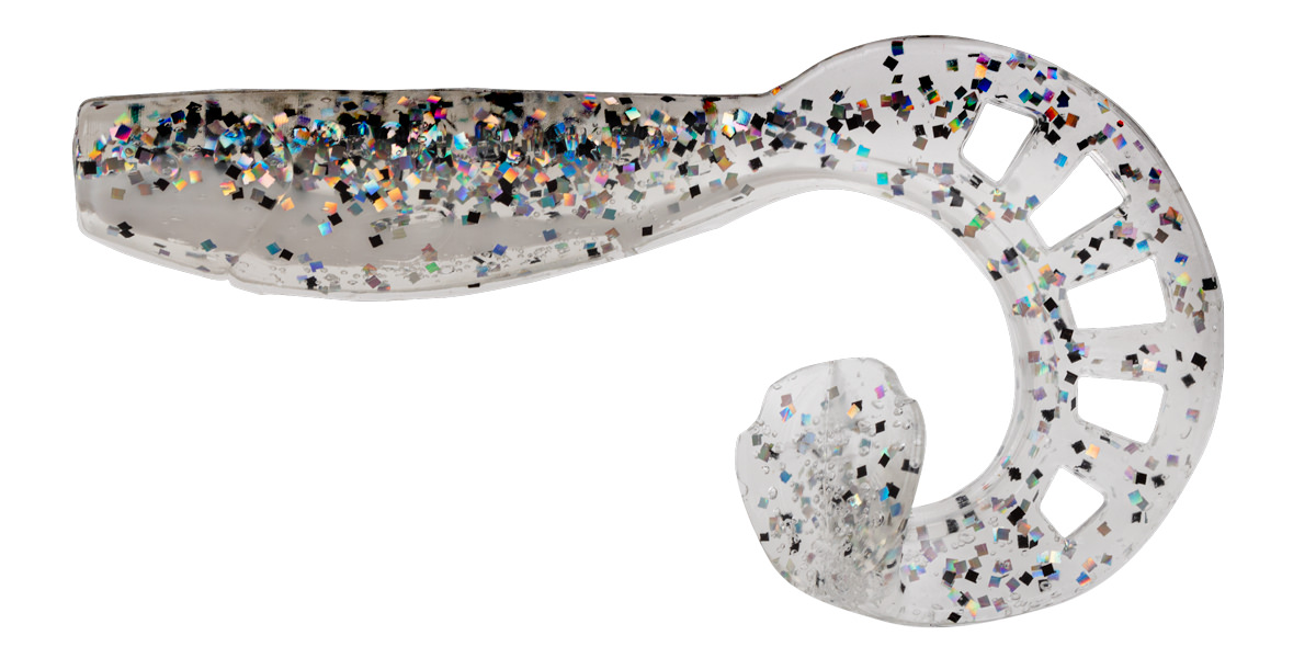 ProfiBlinker Zandertail Größe E 11,5cm Kristall-Weiß / 1kg Pack 