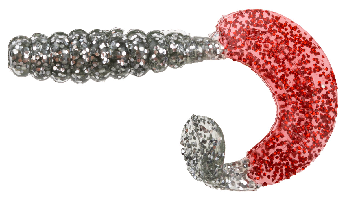 ProfiBlinker Turbotail Größe A/0 3cm Rauch / Silber-Metallic / 10er Pack 