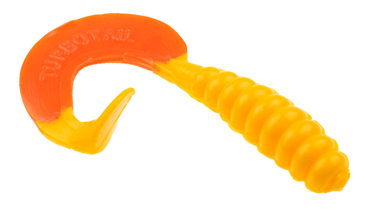 ProfiBlinker Turbotail Größe A/0 3cm Schwefel-Gelb / Rot / 1000er Pack 