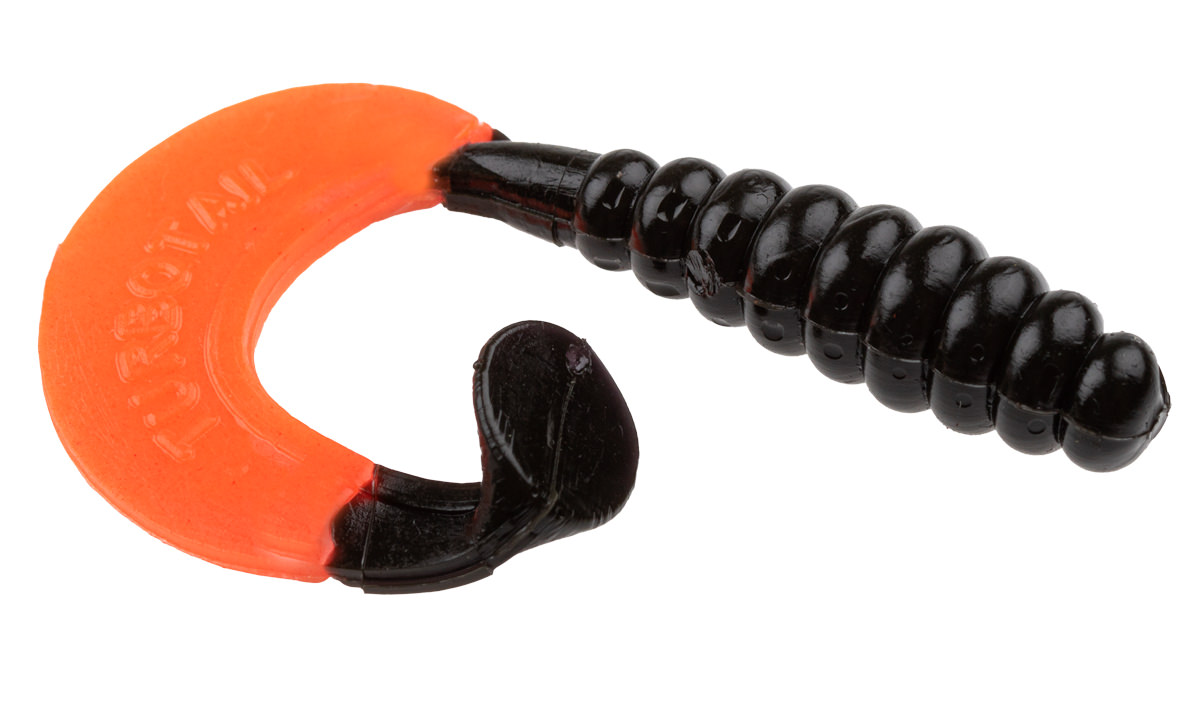 ProfiBlinker Turbotail Größe A/0 3cm Schwarz-Rot / 125er Pack 