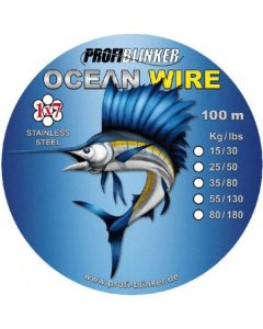 Ocean-Wire Stahlvorfächer 100 Meter - 80kg Tragkraft 